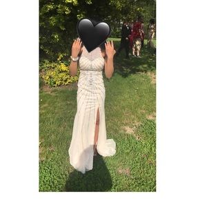 Custom made prom dress